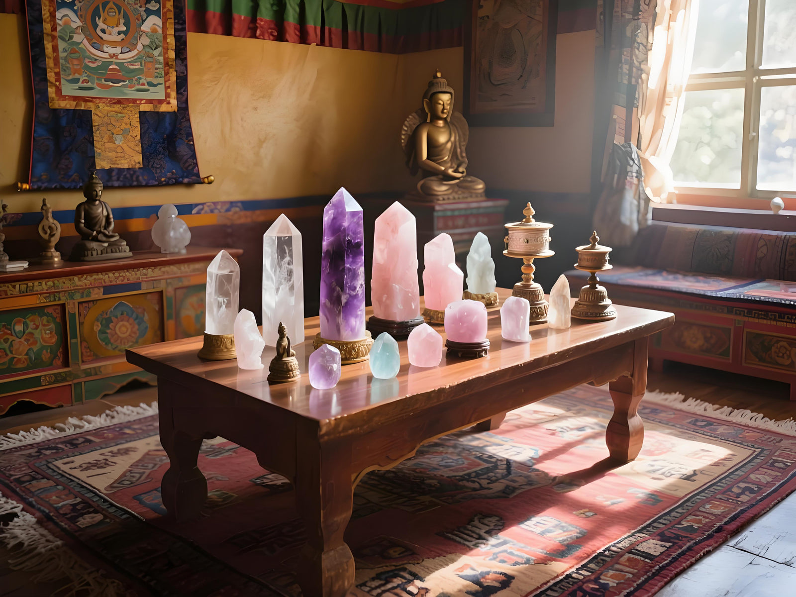 Creating Sacred Space: Feng Shui Tips Using Crystals and Tibetan Artifacts
