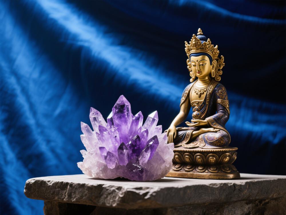 Best Crystals for Sleep and Anxiety Relief According to Tibetan Wisdom - BuddhaEnergyHealing