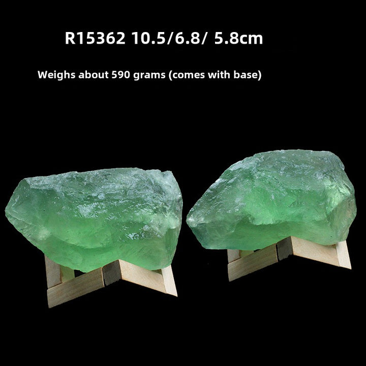 Natural Colored Stone Green Fluorite - BuddhaEnergyHealing