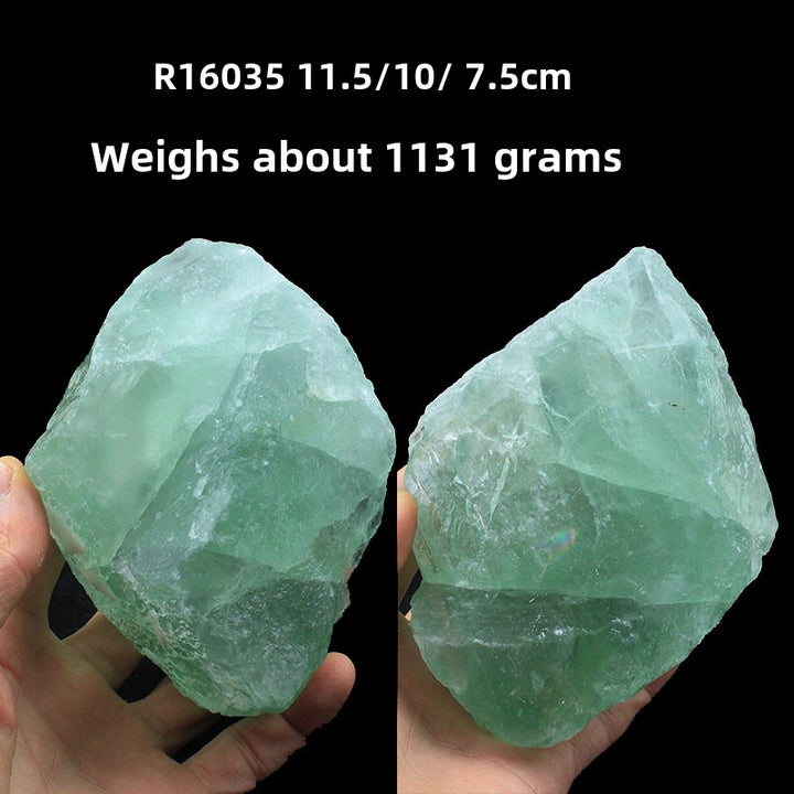 Natural Colored Stone Green Fluorite - BuddhaEnergyHealing