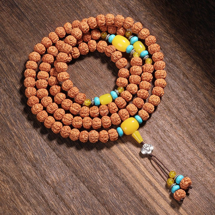 108 Small Vajra Bodhi Meditation Energy Bracelet - BuddhaEnergyHealing