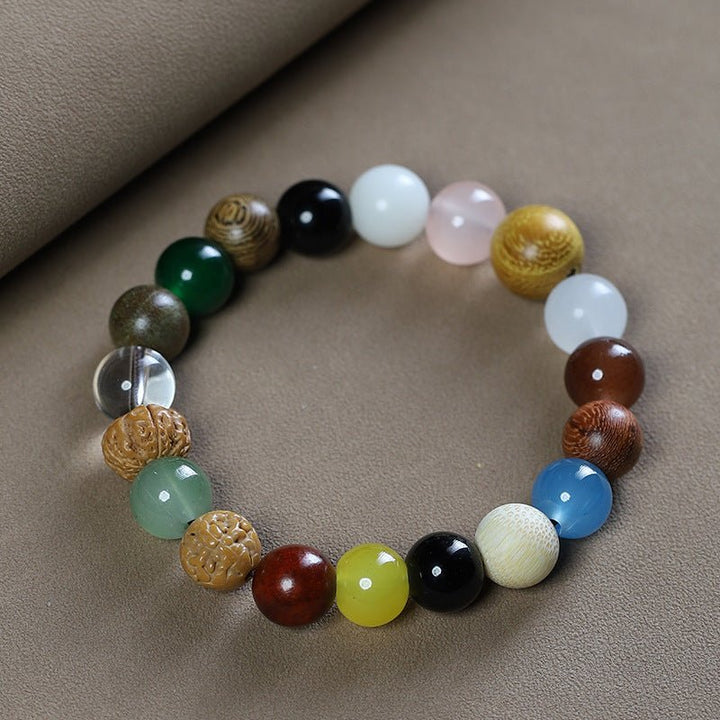 18 - Seed Multi - Treasure Bodhi Protection Bracelet - BuddhaEnergyHealing