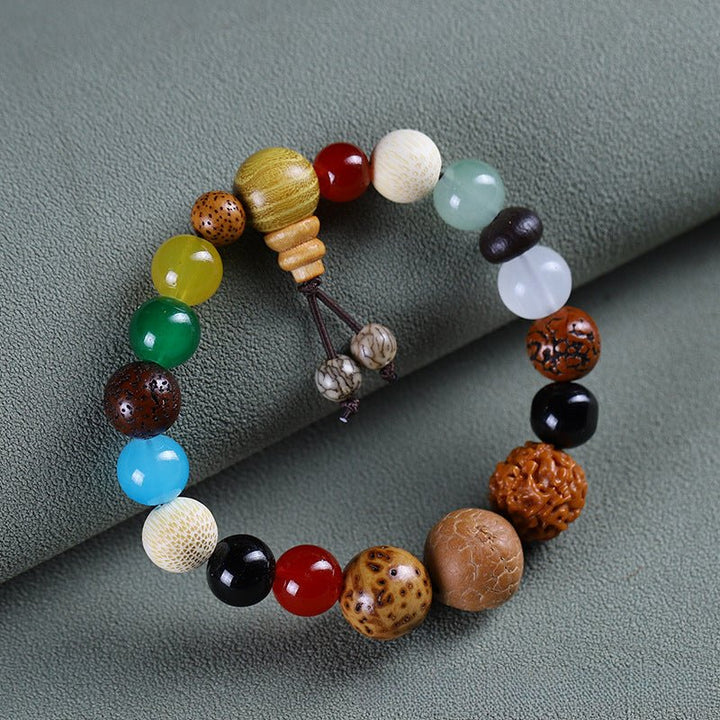18 - Seed Multi - Treasure Bodhi Protection Bracelet - BuddhaEnergyHealing