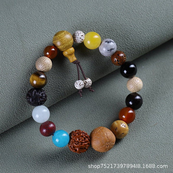 18 - Seed Multi - Treasure Bodhi Protection Bracelet - BuddhaEnergyHealing
