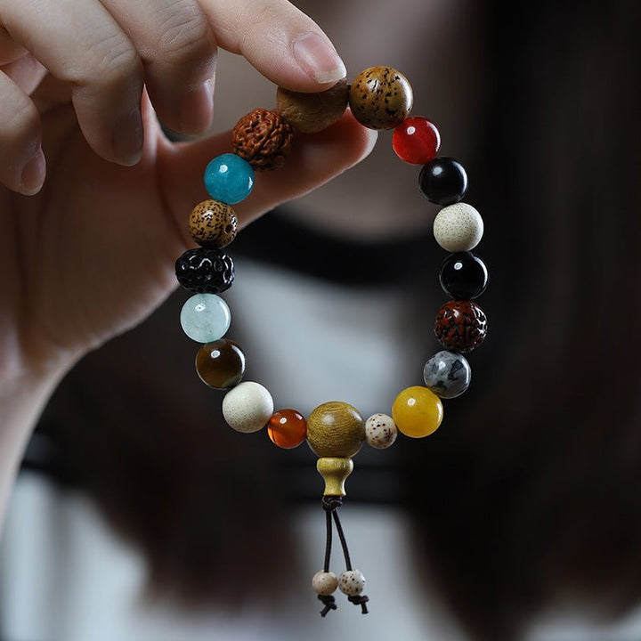 18 - Seed Multi - Treasure Bodhi Protection Bracelet - BuddhaEnergyHealing