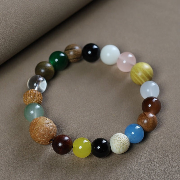 18 - Seed Multi - Treasure Bodhi Protection Bracelet - BuddhaEnergyHealing