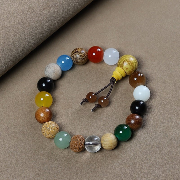 18 - Seed Multi - Treasure Bodhi Protection Bracelet - BuddhaEnergyHealing