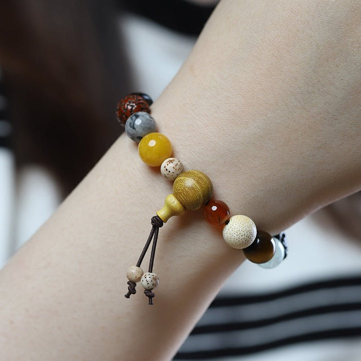 18 - Seed Multi - Treasure Bodhi Protection Bracelet - BuddhaEnergyHealing