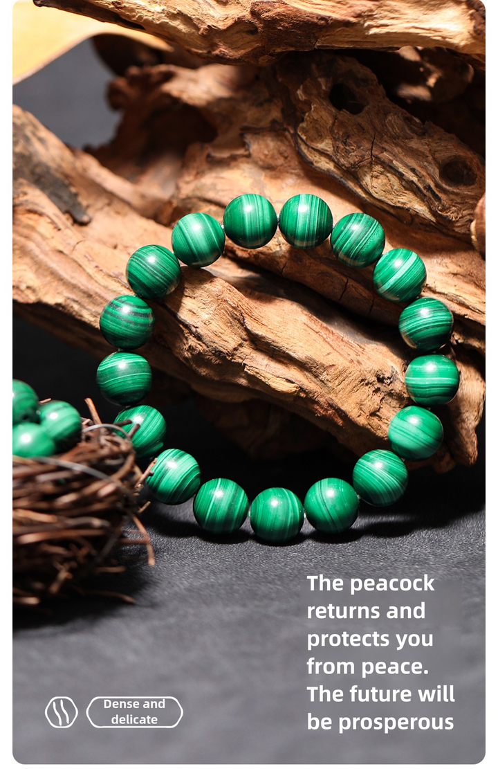 Natural Malachite Layered Green Bracelet - BuddhaEnergyHealing