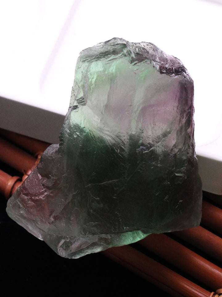 Natural Colored Stone Green Fluorite - BuddhaEnergyHealing