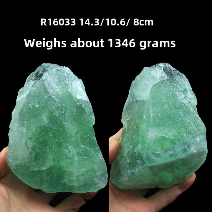 Natural Colored Stone Green Fluorite - BuddhaEnergyHealing