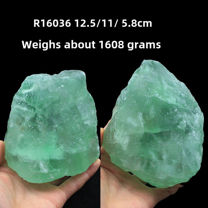 Natural Colored Stone Green Fluorite - BuddhaEnergyHealing