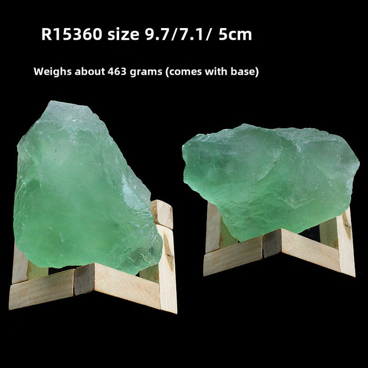 Natural Colored Stone Green Fluorite - BuddhaEnergyHealing