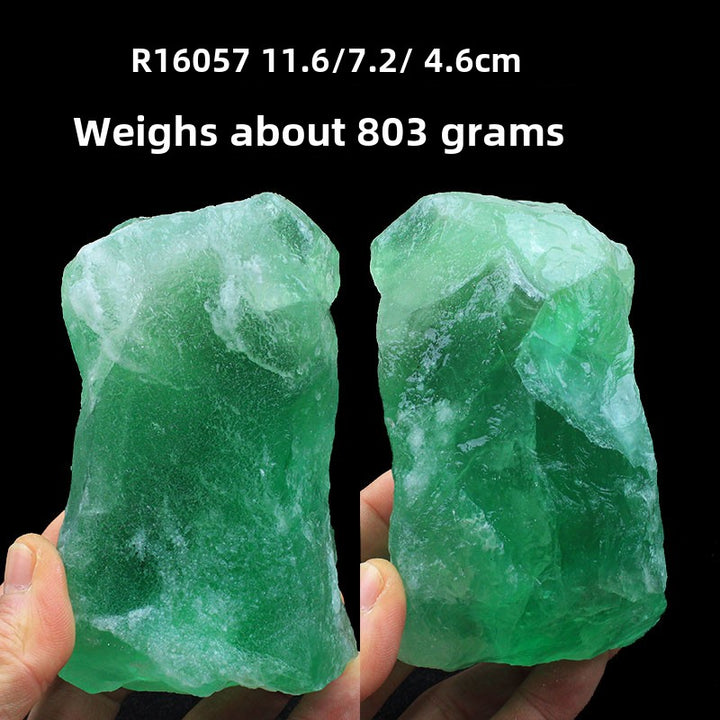 Natural Colored Stone Green Fluorite - BuddhaEnergyHealing