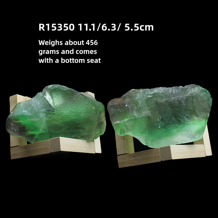 Natural Colored Stone Green Fluorite - BuddhaEnergyHealing