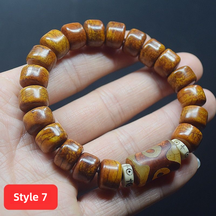 Tibetan Yak Bone Handmade Bracelet - BuddhaEnergyHealing