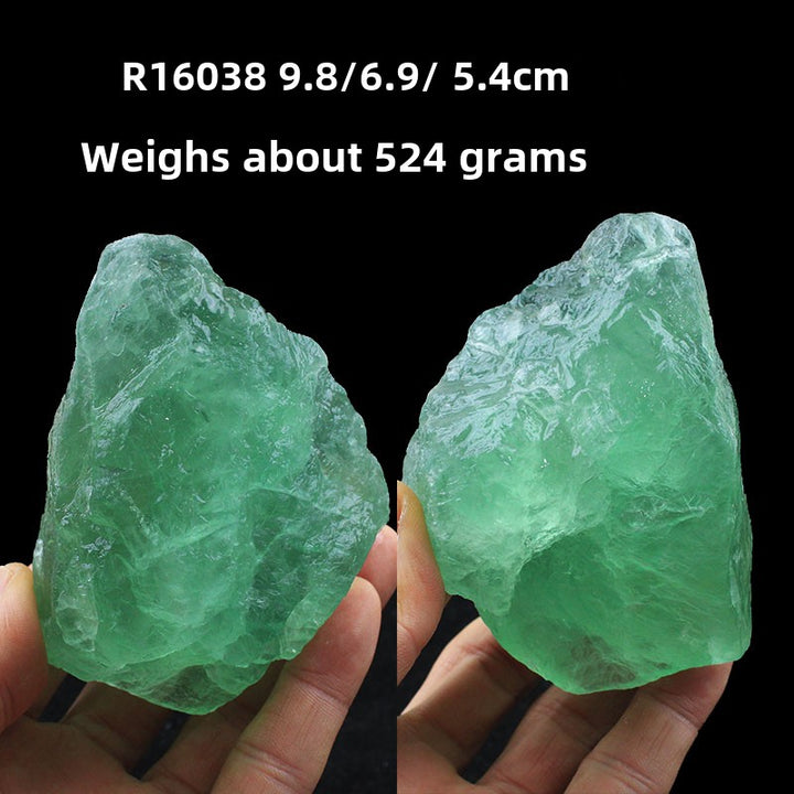 Natural Colored Stone Green Fluorite - BuddhaEnergyHealing