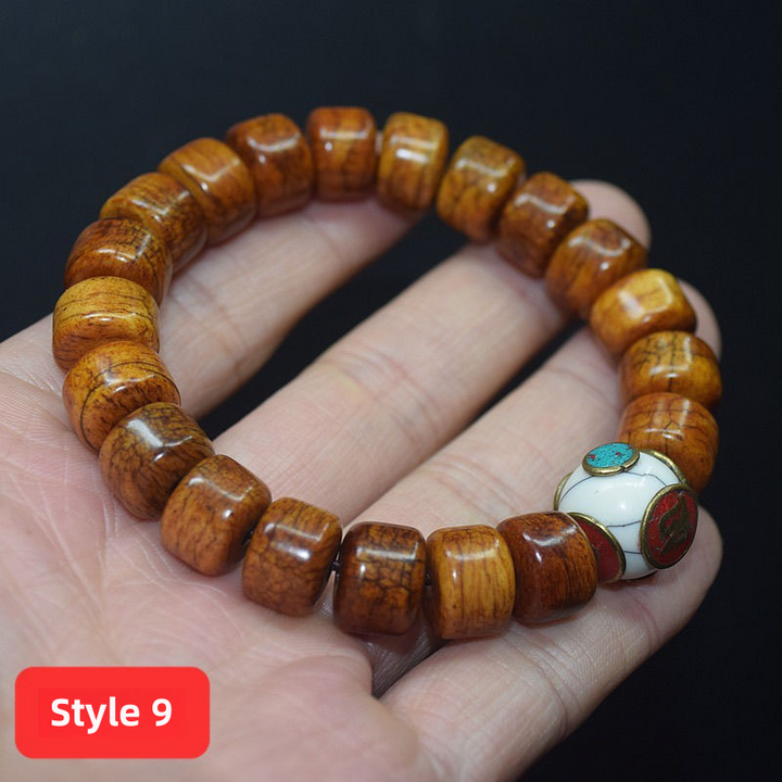 Tibetan Yak Bone Handmade Bracelet - BuddhaEnergyHealing