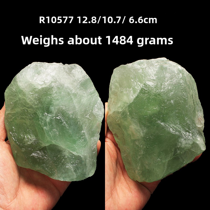 Natural Colored Stone Green Fluorite - BuddhaEnergyHealing