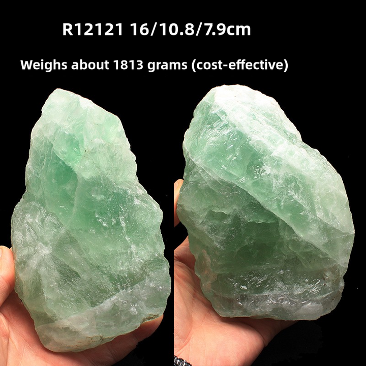 Natural Colored Stone Green Fluorite - BuddhaEnergyHealing