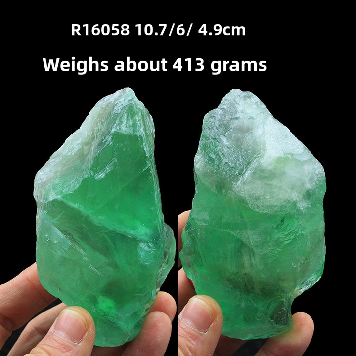 Natural Colored Stone Green Fluorite - BuddhaEnergyHealing