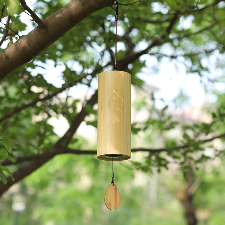 Chord Wind Chimes Hand - Cranked Wind Calm Meditation Peace Chimes - BuddhaEnergyHealing