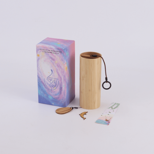 Chord Wind Chimes Hand - Cranked Wind Calm Meditation Peace Chimes - BuddhaEnergyHealing
