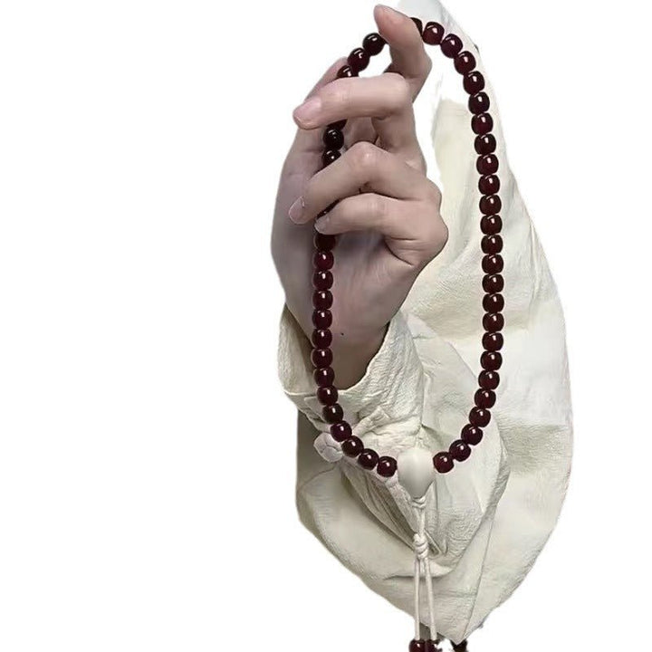Cinnabar for Bodhi Rosary Rosary Protection Meditation Bracelet - BuddhaEnergyHealing