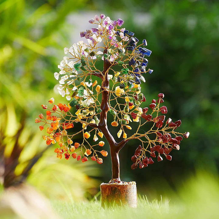 Crystal Money Wealth Lucky Tree - BuddhaEnergyHealing