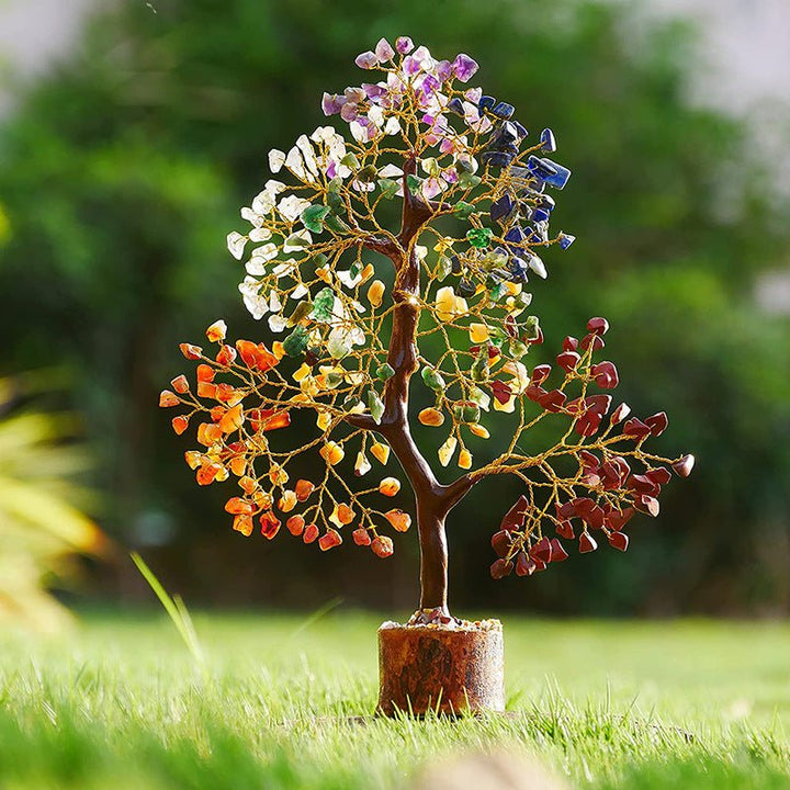 Crystal Money Wealth Lucky Tree - BuddhaEnergyHealing