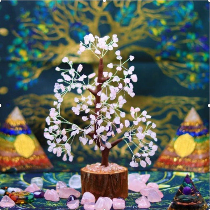 Crystal Money Wealth Lucky Tree - BuddhaEnergyHealing