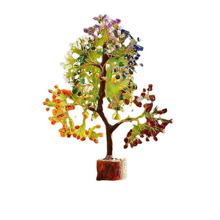 Crystal Money Wealth Lucky Tree - BuddhaEnergyHealing