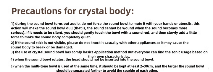 Crystal Temple Bell Yoga Meditation Healing Himalaya Bowl - BuddhaEnergyHealing
