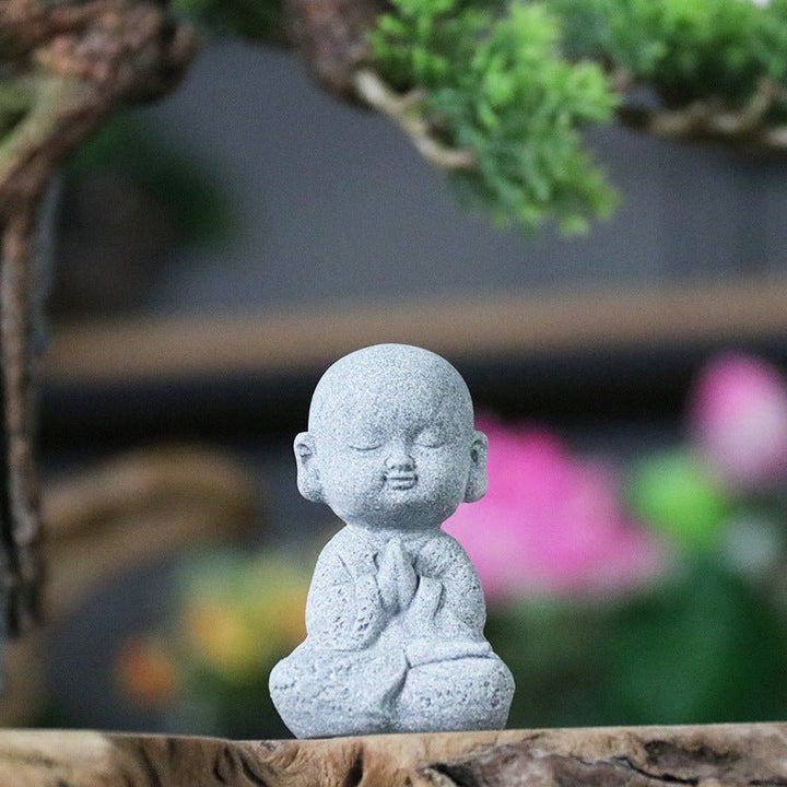 Cute Samanera Calm Ornaments - BuddhaEnergyHealing