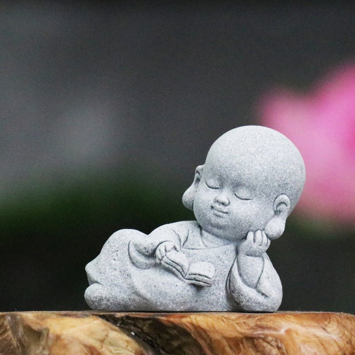 Cute Samanera Calm Ornaments - BuddhaEnergyHealing
