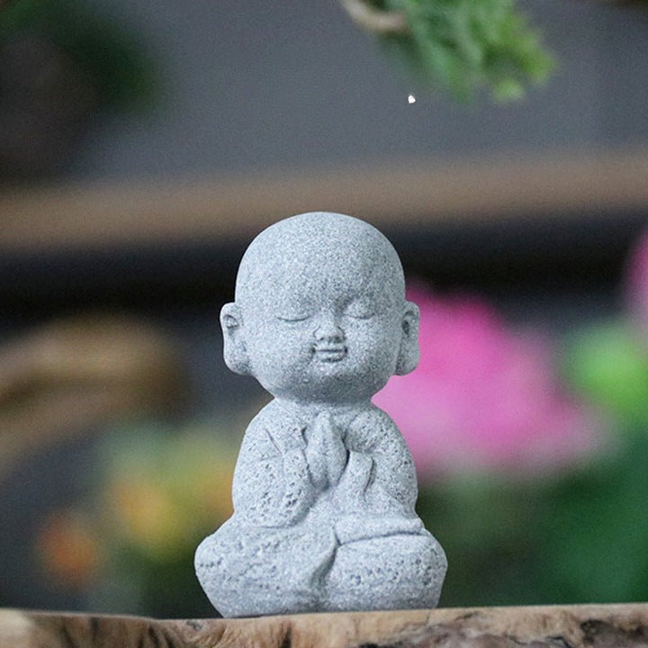 Cute Samanera Calm Ornaments - BuddhaEnergyHealing