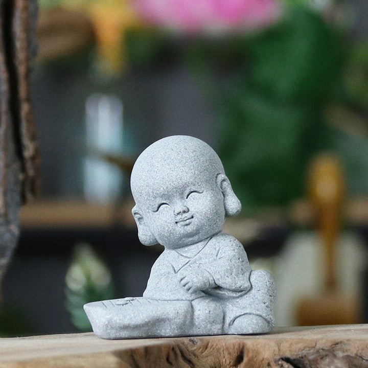 Cute Samanera Calm Ornaments - BuddhaEnergyHealing