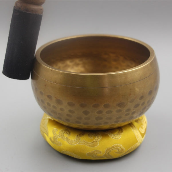 Handmade Pure Copper  Sound Therapy Meditation Bowl