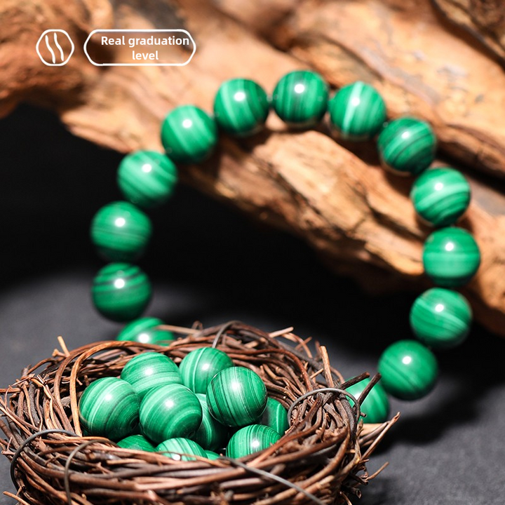 Natural Malachite Layered Green Bracelet - BuddhaEnergyHealing