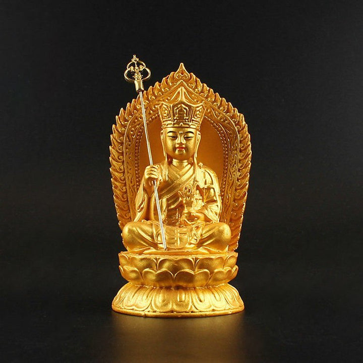 Dizang Bodhisattva Small Buddha Statue Peaceful & Auspicious - BuddhaEnergyHealing