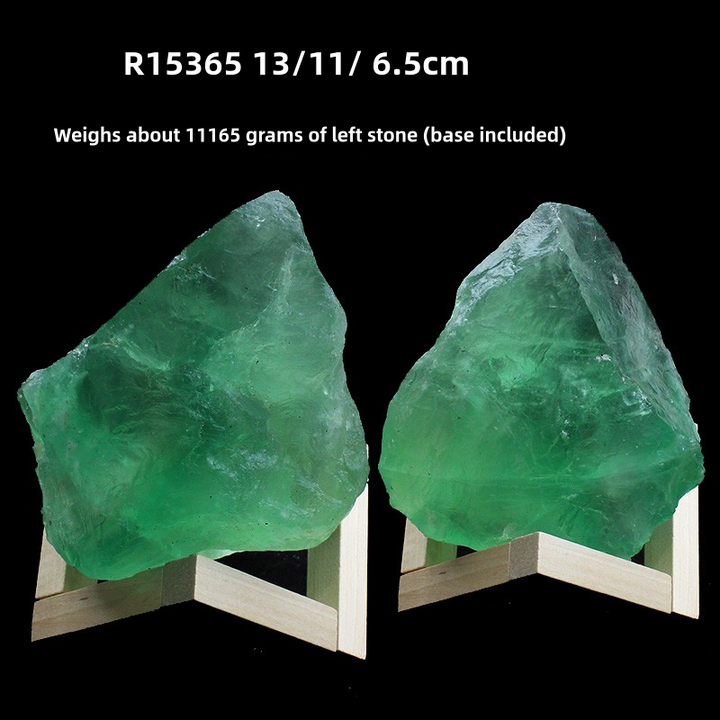 Natural Colored Stone Green Fluorite - BuddhaEnergyHealing