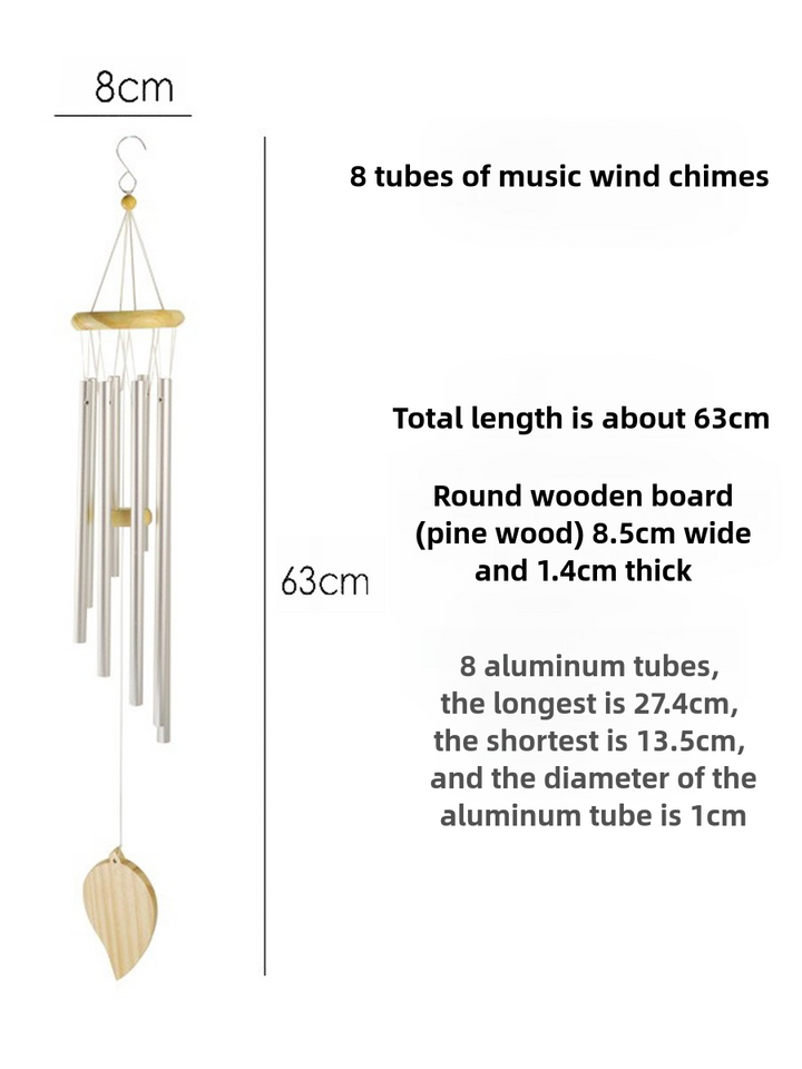 Minimalist Dopamine Wind Chime Hanging Decoration - BuddhaEnergyHealing