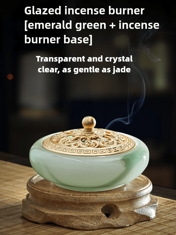 Glass Incense Meditation Energy Burner - BuddhaEnergyHealing
