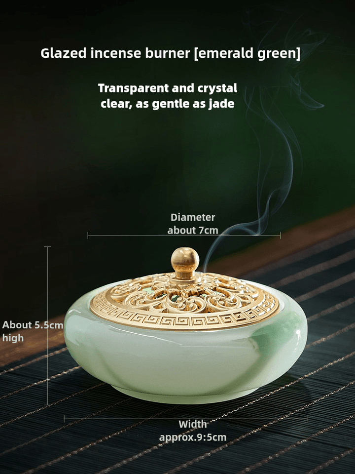 Glass Incense Meditation Energy Burner - BuddhaEnergyHealing