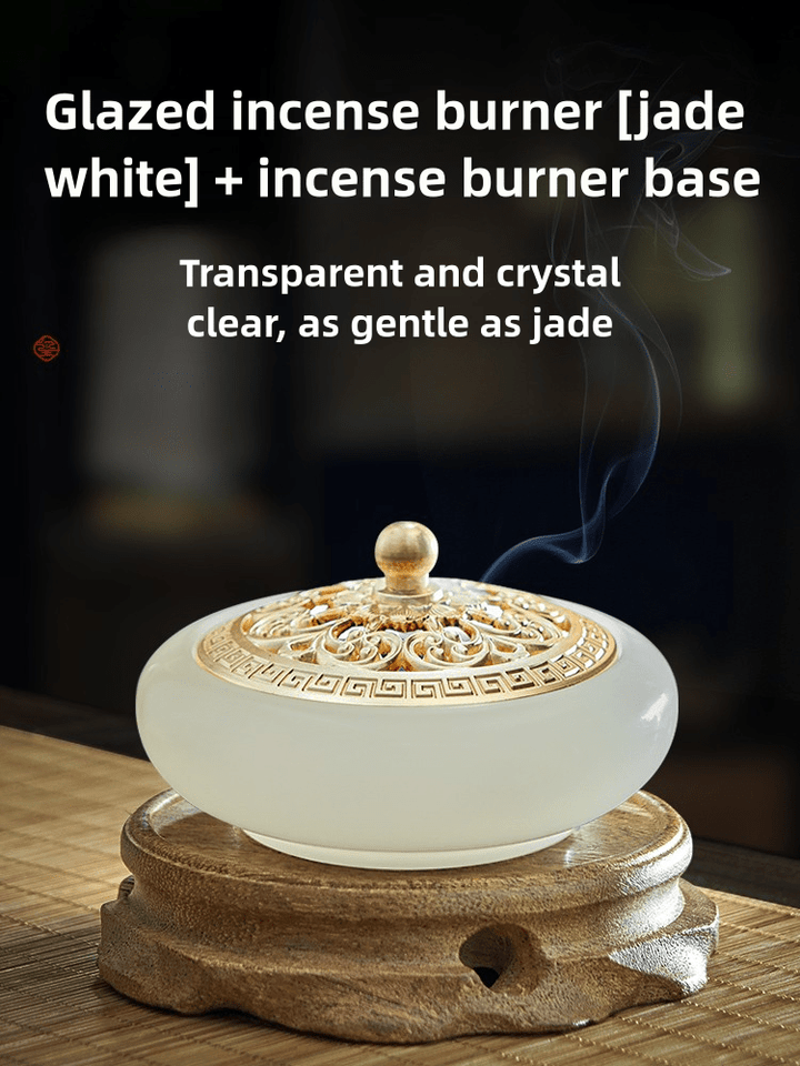 Glass Incense Meditation Energy Burner - BuddhaEnergyHealing