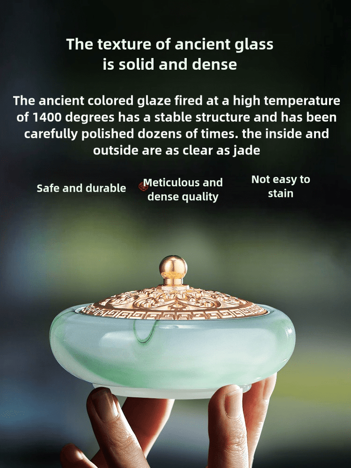Glass Incense Meditation Energy Burner - BuddhaEnergyHealing