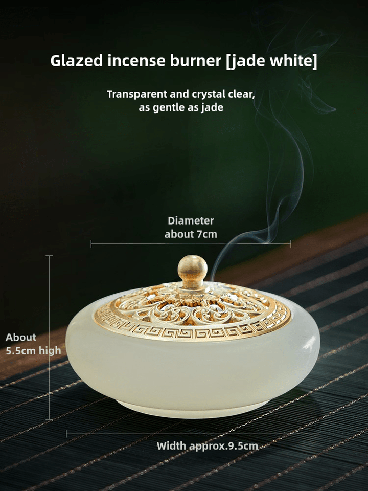 Glass Incense Meditation Energy Burner - BuddhaEnergyHealing