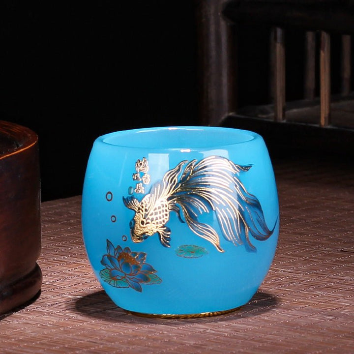 Glass Thousand - Li Landscape Cup - BuddhaEnergyHealing