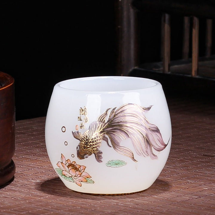 Glass Thousand - Li Landscape Cup - BuddhaEnergyHealing
