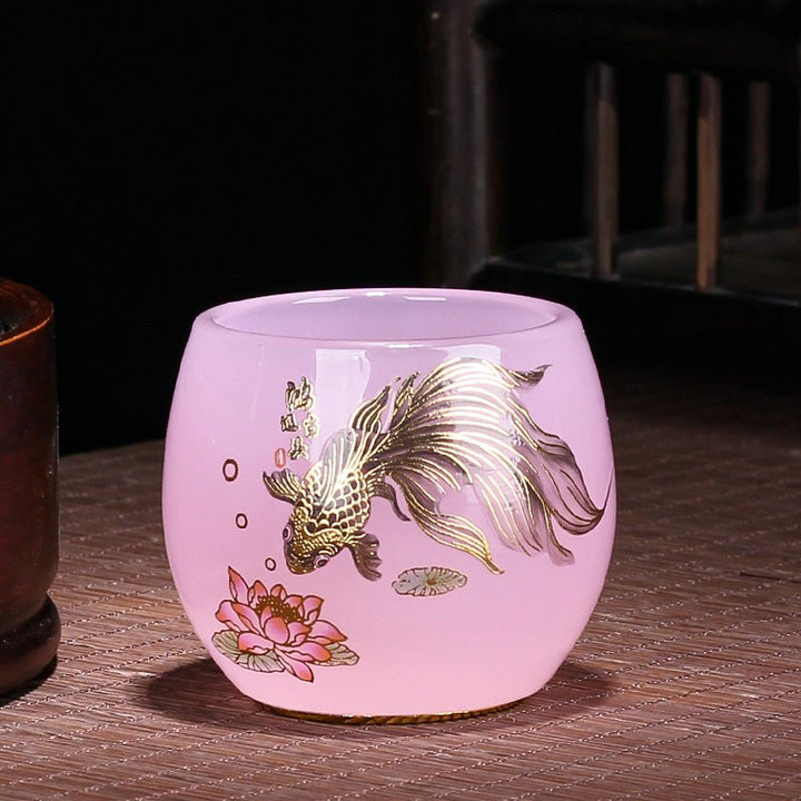 Glass Thousand - Li Landscape Cup - BuddhaEnergyHealing